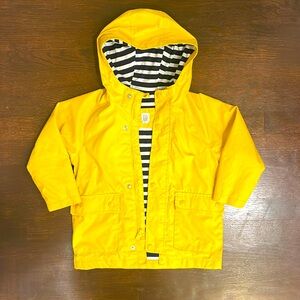 Gap Babygap Yellow Rain Jacket / Raincoat | Size 4T